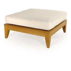 Aman Dais Teak Ottoman/Fill Sectional - Outdoor Sofas