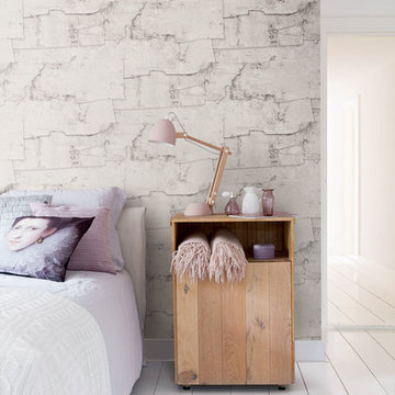 Brick Wallpaper Accent Wall