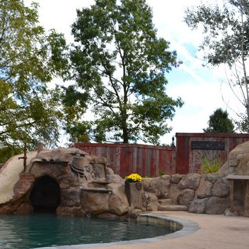Natural & Nautical Swimming Pool by Legendary Escapes {MIN}