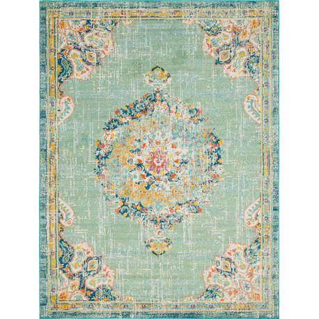 Unique Loom Green Alexis Penrose 9' 0 x 12' 0 Area Rug