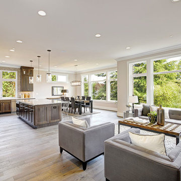 Refined Rustic | Kitchen & Great Room | Westlake Village, CA