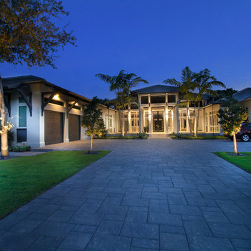 Transitional Resort Style Custom Residence