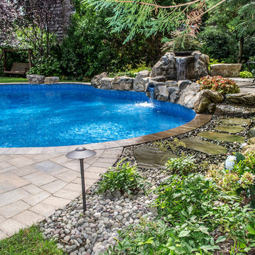 Raised Spill-Over Spa: