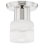 Hudson Valley Lighting - Hudson Valley Lighting 4201-PN Centerport - One Light Bath and Vanity - Warranty -  ManufacturerCenterport One Light Polished Nickel AlabUL: Suitable for damp locations Energy Star Qualified: n/a ADA Certified: n/a  *Number of Lights: Lamp: 1-*Wattage:4w E12 Candelabra bulb(s) *Bulb Included:Yes *Bulb Type:E12 Candelabra *Finish Type:Polished Nickel