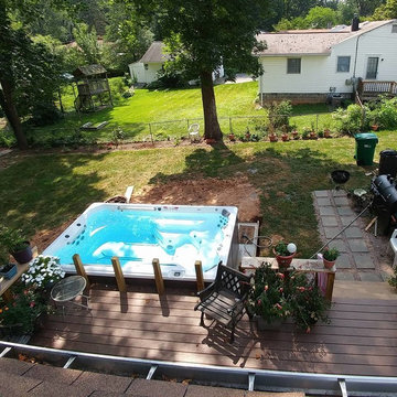 Long Design Build Swim Spa Gaithersburg, MD