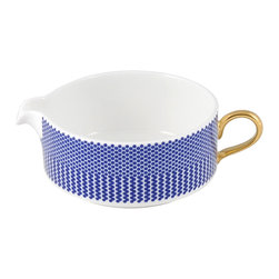 The New English - The New English Benday Cobalt Milk Jug - Serving Utensils