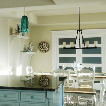 Traditional Interior Goes to the Beach
