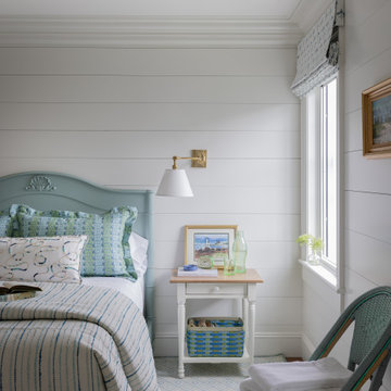 Light-Filled Coastal Guest Bedroom