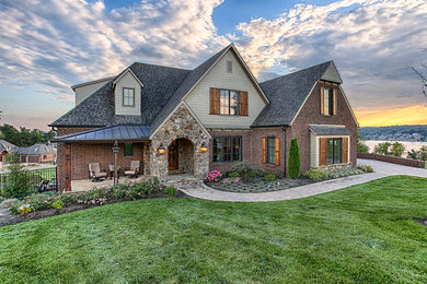 Inspiration for a rustic exterior home remodel in Other