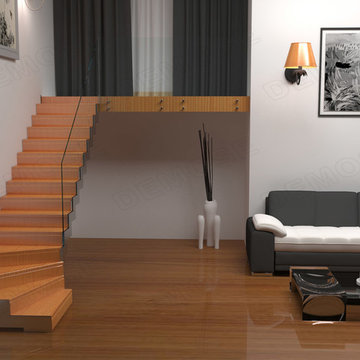 Norway modern L shape stairs