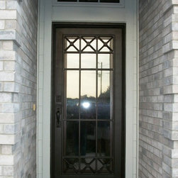 Classical Wrought Iron Door - Front Doors