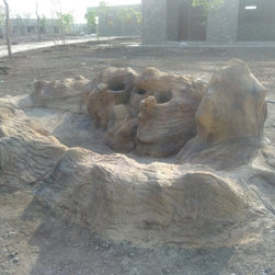 Ferrocement structure designed and constructed by 7scape.in - Products