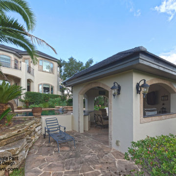 Gorgeous House: Exterior Stucco Painting