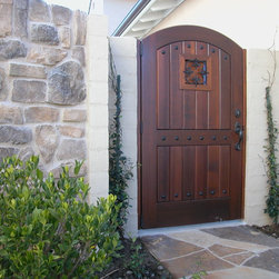 Tuscan Style Gates - Home Fencing And Gates