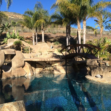 Pools, Waterfalls & Slides