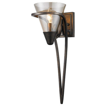 Golden Lighting 1648-1W BUS Olympia - 1 Light Wall Sconce