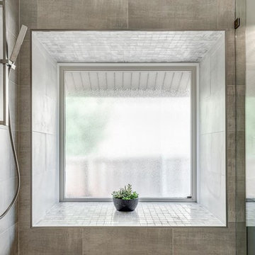 Modern Bathroom Remodel with Skylight