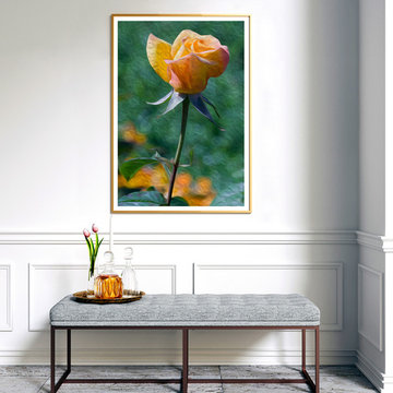“Rose Prominence II” Floral Fine Art Print