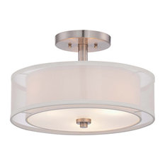 50 Most Popular Nickel Flush Mount Ceiling Lights For 2020 Houzz