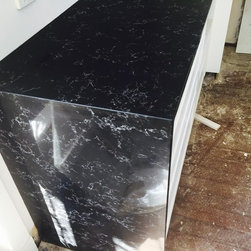 Roman noir Stone Benchtops with Recesses Butler sink - Products