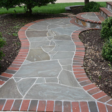 front stoop &walkway