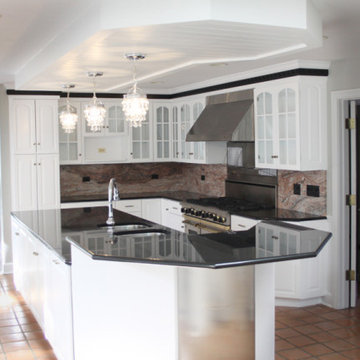 Hinsdale - Spraying Kitchen Cabinets