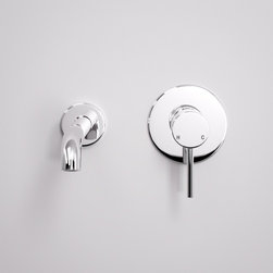 Lusso Luxe Series Wall Mounted Bath Mixer Tap Valve & Spout Chrome - Products