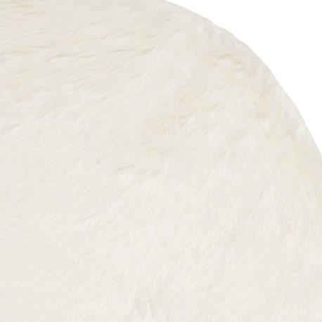 Safavieh Faux Sheep Skin FSS115A Rug 6'x9' Ivory Rug