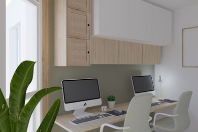 Example of a home office design in Malaga