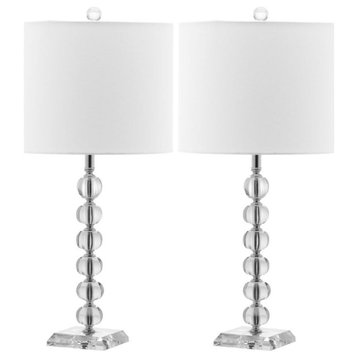 Victoria 25-Inch H Crystal Ball Lamp