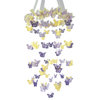 Purple, Lavender, and Yellow Butterfly Mobile
