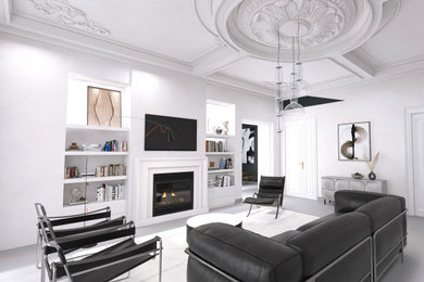 Open space in stile classico contemporaneo