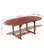 vidaXL Outdoor Extendable Dining Table, Acacia Wood