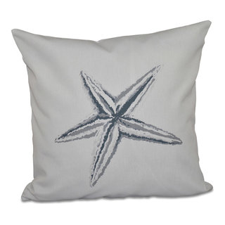 Nautical Throw Pillow Set of 4, Coral Starfish Anchor Stripes Pillows,  Coastal Decor in Blue and White, Pillow Cover Bundle Sale 