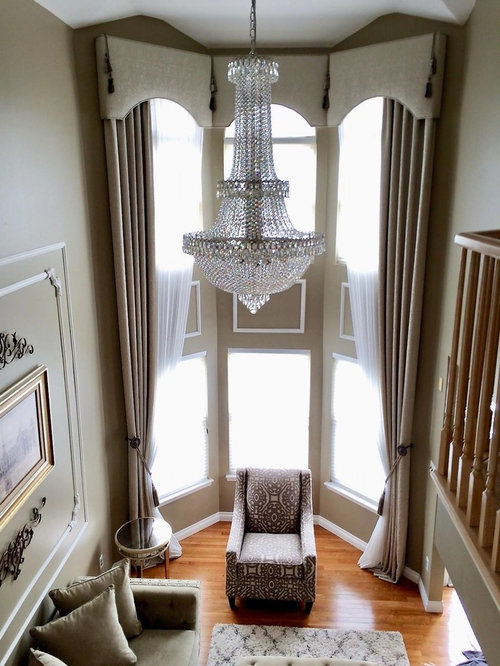 High Window Treatments!