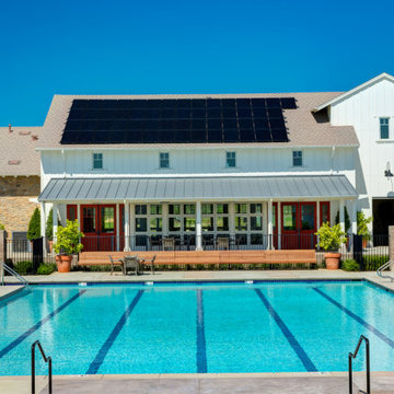 California Cool Pool with Simply Sleek SunPower Solar (Model Home)