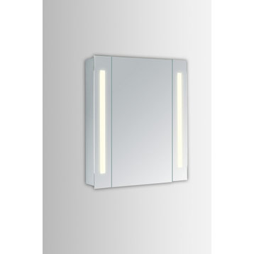 Elegant Lighting MRE8011 Modern Elixir Mirror Silver