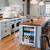 Yeego 24" 140 Cans Beverage Refrigerator Beer Cooler Built-in or Freestanding