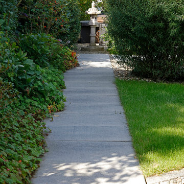 Privatgarten mit Teich