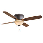 Minka Aire - Minka Aire F533-ORB Mojo II - 52" Ceiling Fan with Light Kit - 14 Degree Blade Pitch.Shade Included: TRUEAmps: 0.53* Number of Bulbs: 3*Wattage: 60W* BulbType: B10.5 Candelabra Base* Bulb Included: Yes