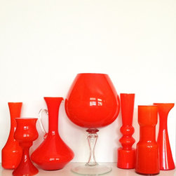 Mid Century Glass - Vases