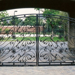 Custom Iron Entry Gate - Products