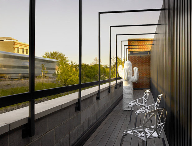 Современный Балкон и лоджия Contemporary Porch