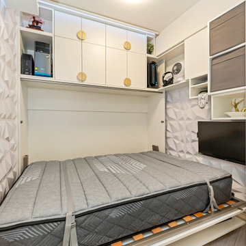 Micro Murphy Bed Office