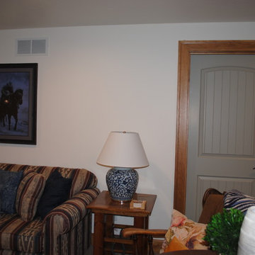 Rustic Basement Remodel