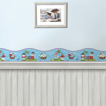Pirates Blue Border