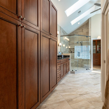 Enjoying of a Modern, Rejuvenated, and Functional Master Bath in Great Falls VA