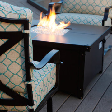 Check out these Outdoor Fire Tables from OW Lee!