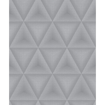 Exposure Wallpaper, Roll, Grey, Silver