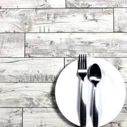 Abolos - Nature 3 in x 16 in Glass Subway Tile in Birchwood Gray - Mosaic Tile